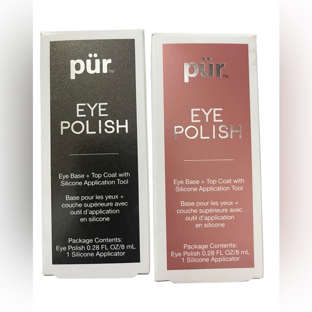 Pur Eye Polish Eye Primer Set - Black and Pink